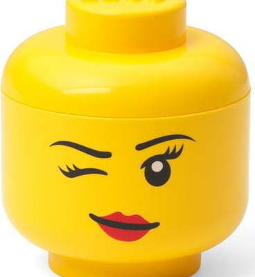 Žlutý úložný box LEGO® Wink