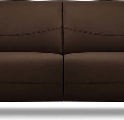 Hnědá kožená pohovka Windsor & Co Sofas Neso