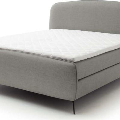 Světle šedá boxspring postel 180x200 cm Imola - Meise Möbel