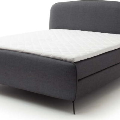 Tmavě šedá boxspring postel 180x200 cm Imola - Meise Möbel