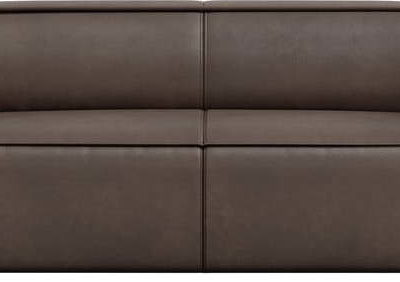 Hnědá kožená pohovka 212 cm Madame – Windsor & Co Sofas