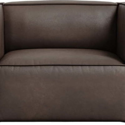 Hnědé kožené křeslo Madame – Windsor & Co Sofas