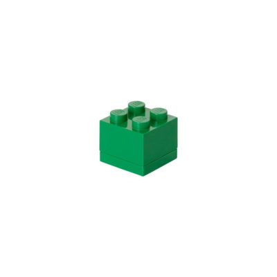 Zelený úložný box LEGO® Mini Box