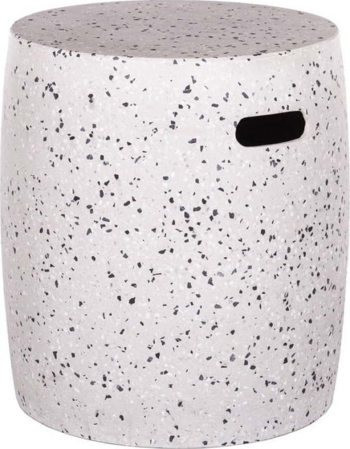 Terrazzo kulatý zahradní odkládací stolek ø 40 cm Terrazzo – LDK Garden