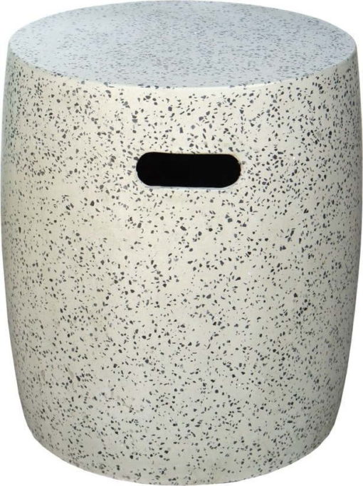 Terrazzo kulatý zahradní odkládací stolek ø 40 cm Terrazzo – LDK Garden