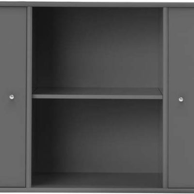 Antracitová nízká závěsná komoda 133x61 cm Mistral – Hammel Furniture