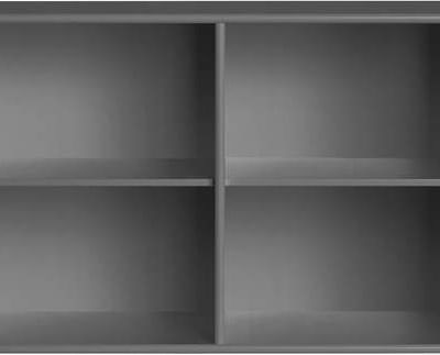Antracitová nízká závěsná komoda 176x61 cm Mistral – Hammel Furniture