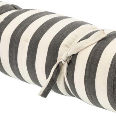 Šedý zahradní podsedák na lehátko 70x190 cm Statement Stripe – Södahl