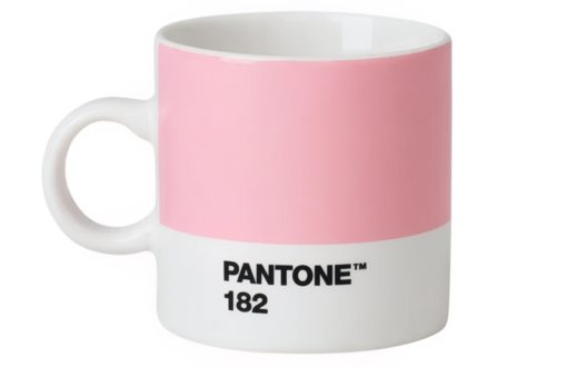 Světle růžový porcelánový hrnek Pantone Light Pink 182 120 ml